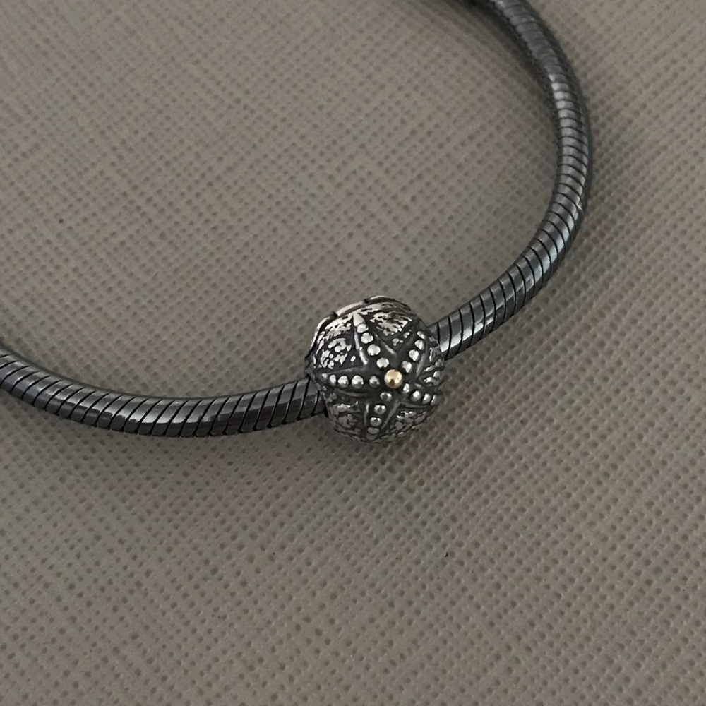 Pandora Two Tone Starfish Charm